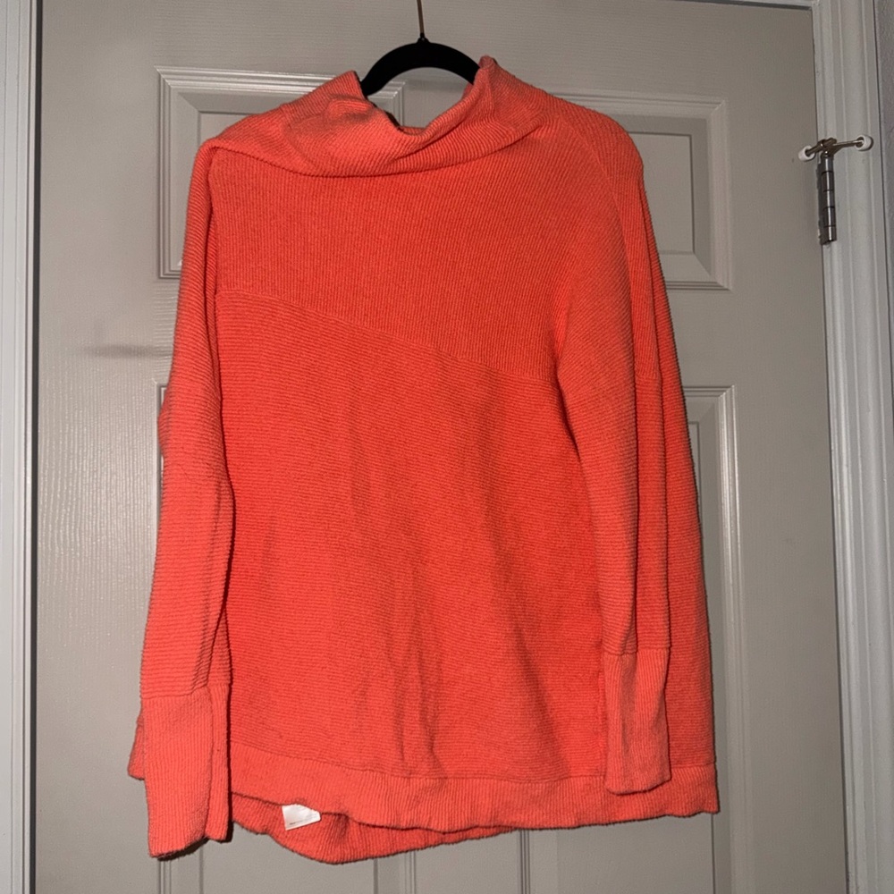 Women's Orange free people Mockneck